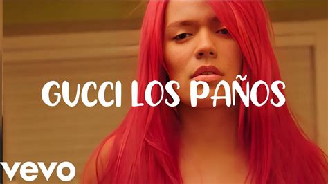 gucci los paños in english|karol g gucci lyrics english.